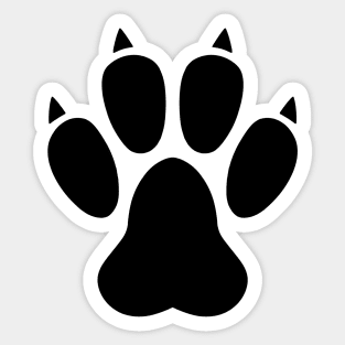 Paw Print Sticker